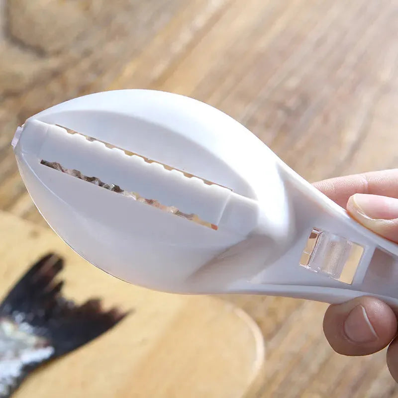 Fish Skin Brush Scraping Fish Scale Brush Grater Quick Disassembly Fish Knife Cleaning Peeling Skin Scraper Scraper Fish Scaler Kitchen Tools - Bellarte Enchanté Fish Skin Brush Scraping Fish Scale Brush Grater Quick Disassembly Fish Knife Cleaning Peeling Skin Scraper Scraper Fish Scaler Kitchen Tools